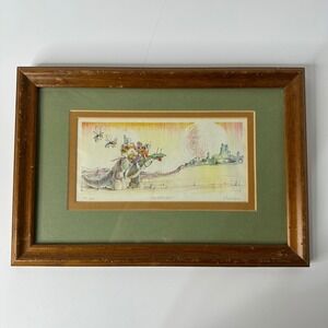 Darrel Anderson DreamQuest Limited Edition Art Print 22/100 Signed Framed Matted